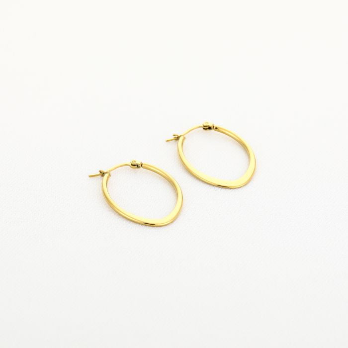 Yvette Small Earrings - Gold