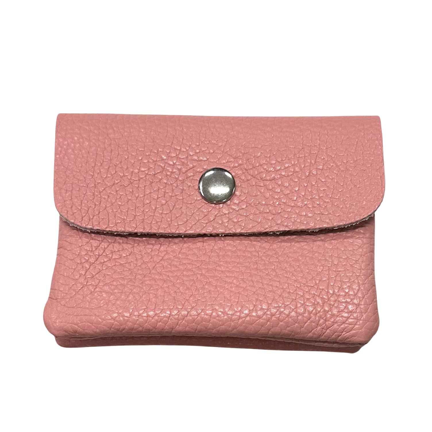 Mini Portemonnee Echt Leer - Basic Peach