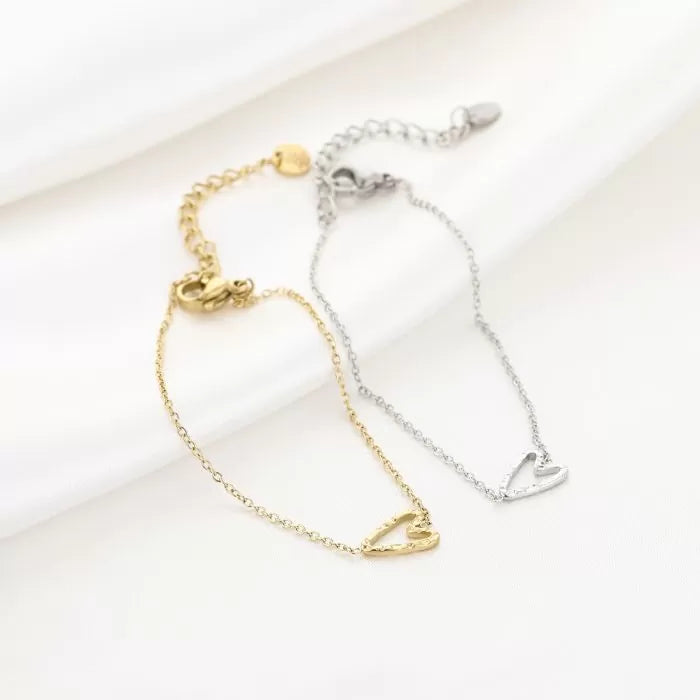 Daniek Heart Bracelet - Gold