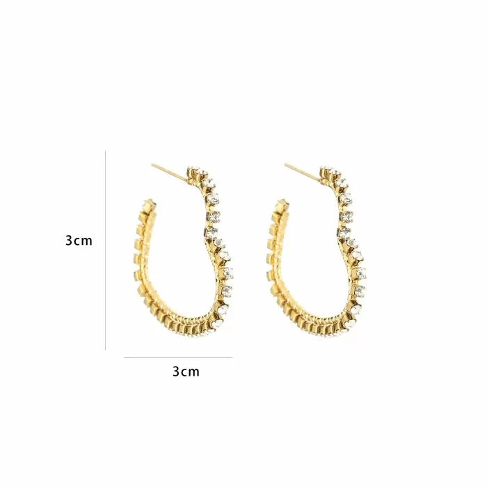 Amarantha Earrings - Gold