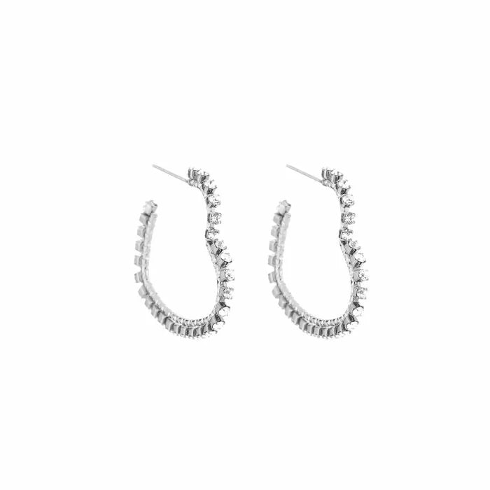 Amarantha Earrings - Silver