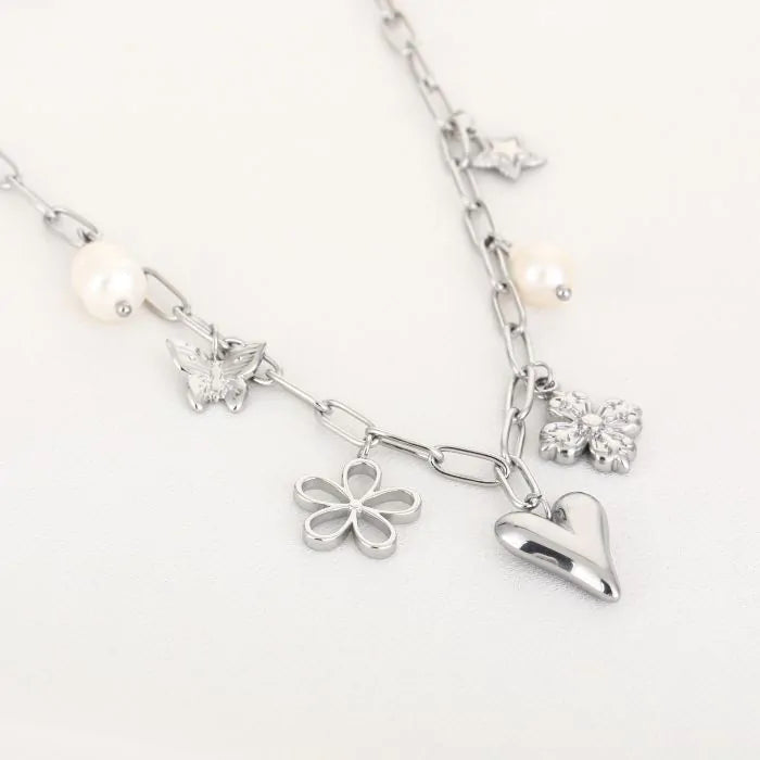 Figure Serena Necklace - Silver