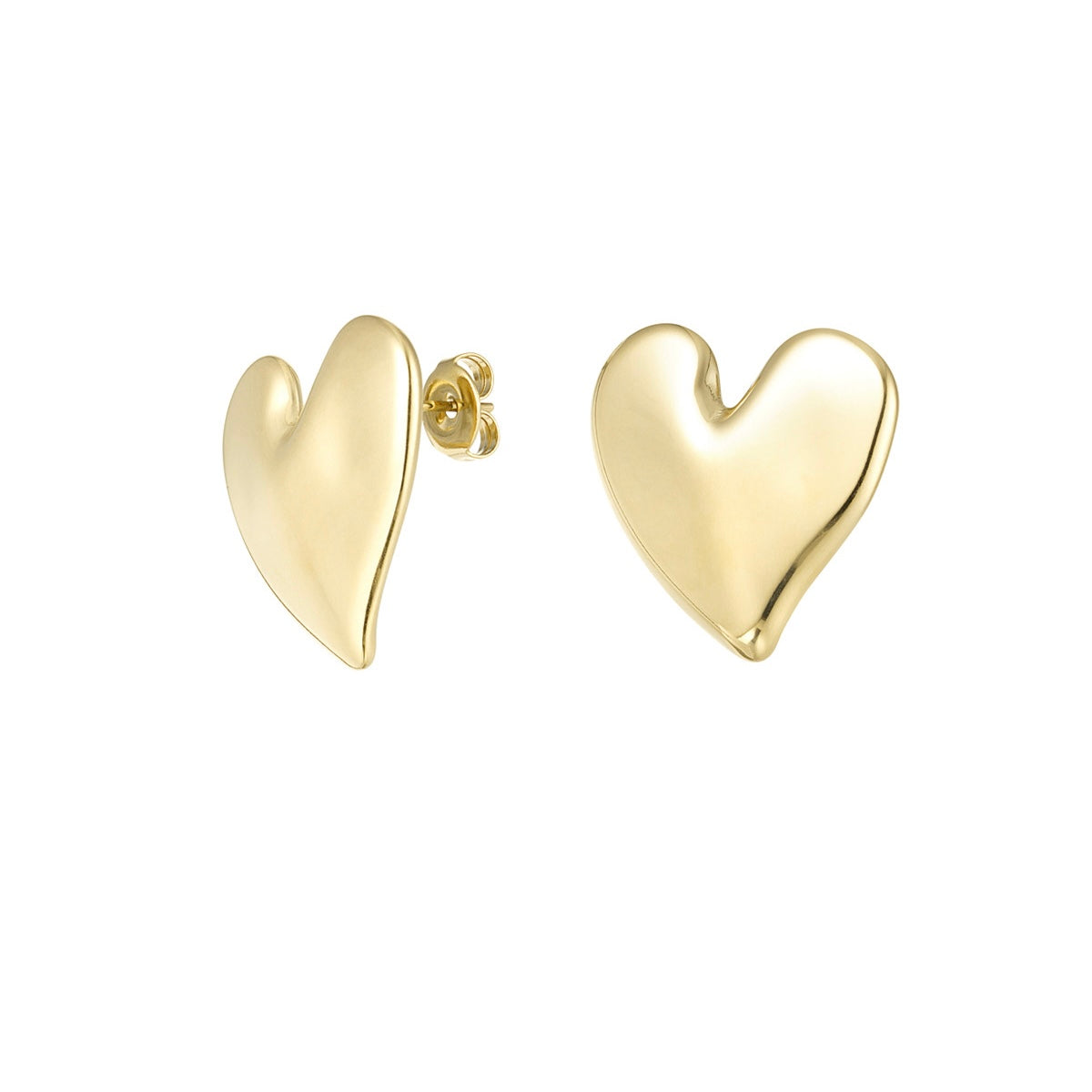 Love First Earrings - Gold - Sieradenbycelin Sieradenbycelin Sieradenbycelin