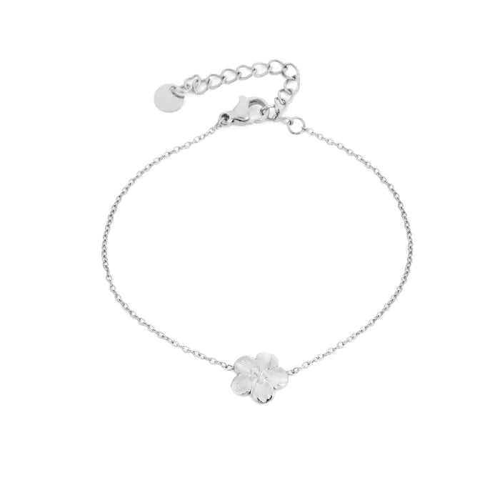Basic Bloem Bracelet - Silver