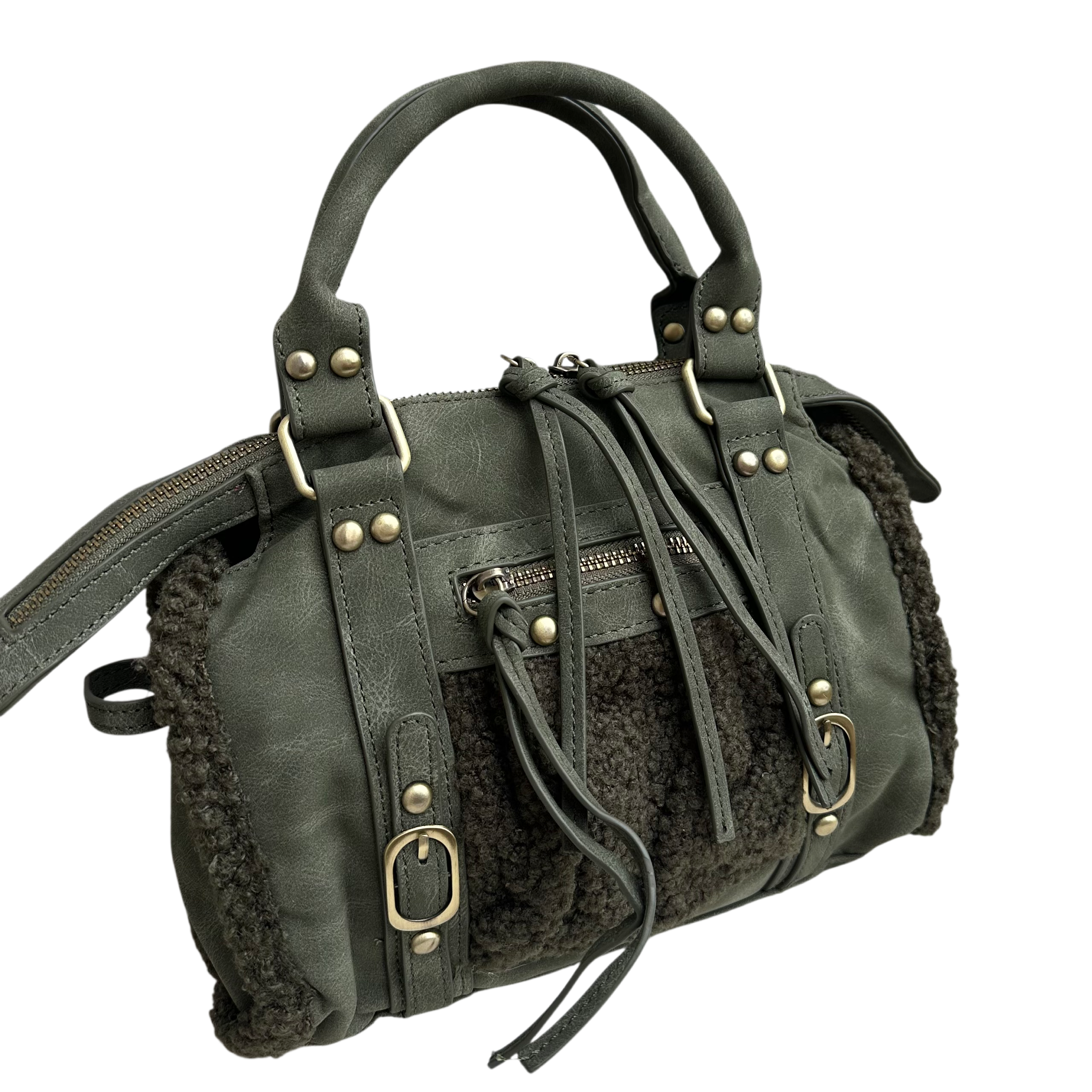 Liv Teddy Medium Tas - Olijf Groen