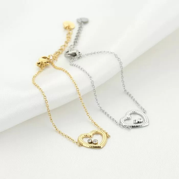 Two Love Bracelet - Gold