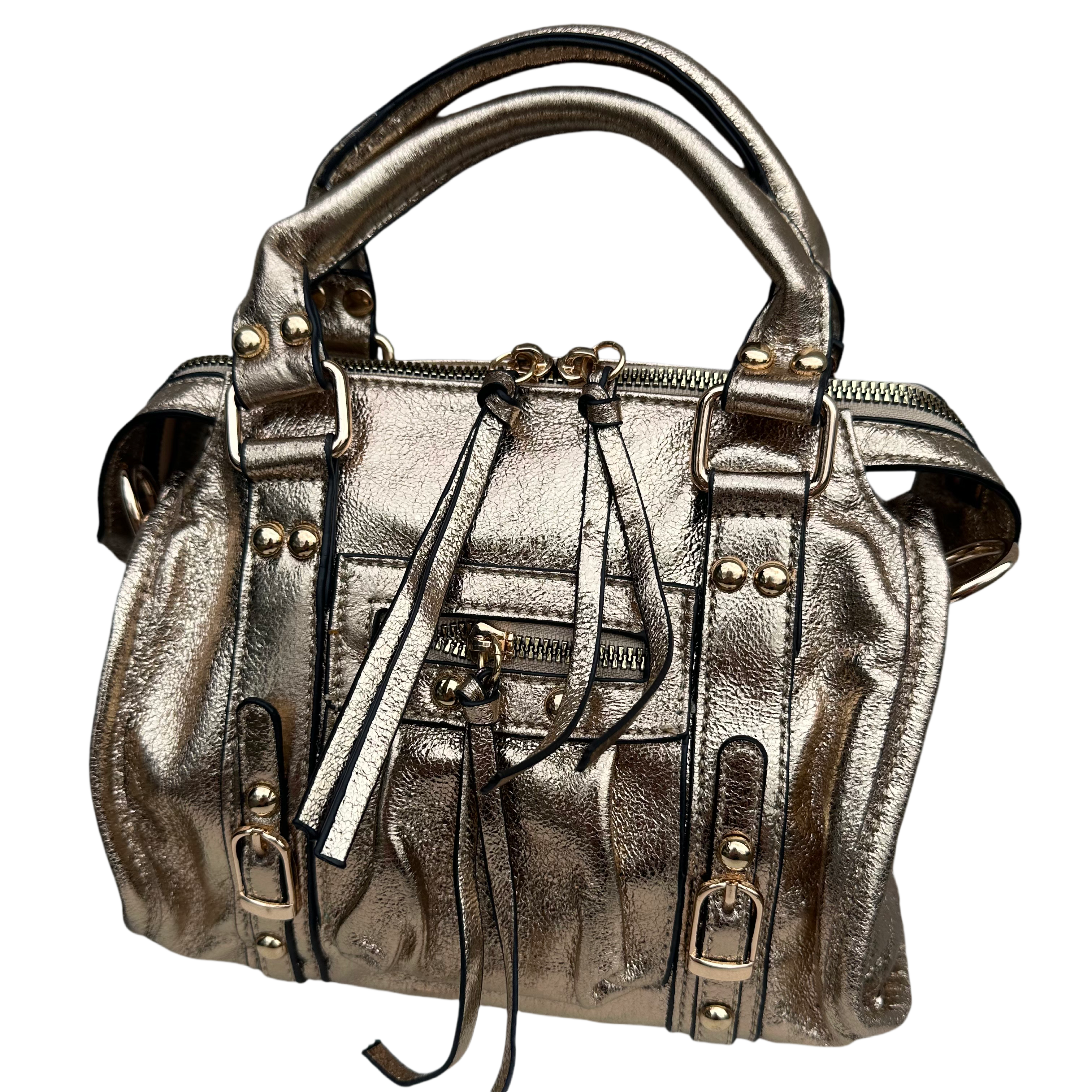 Liv Small Tas PU Leer - Metallic Goud