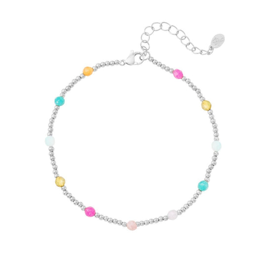 Nature Anklet - Silver