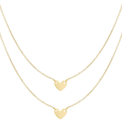 Enduring Affection Necklace 2x - Gold