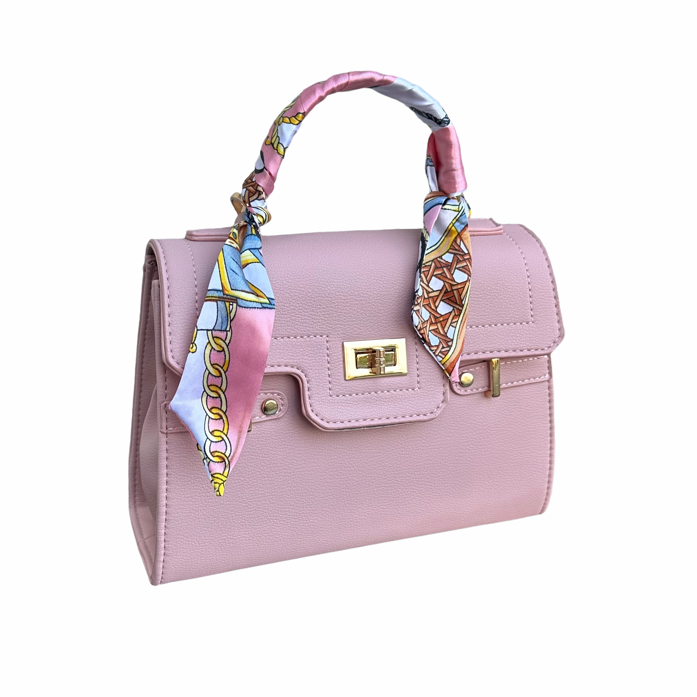 Tas met Sjaal Luxery - Roze