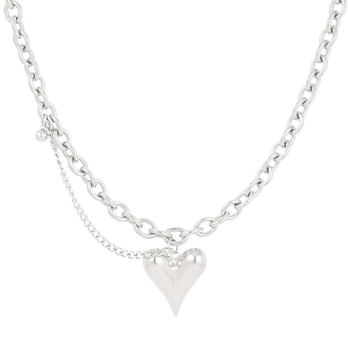 Love Life Necklace - Silver - Sieradenbycelin Sieradenbycelin Sieradenbycelin