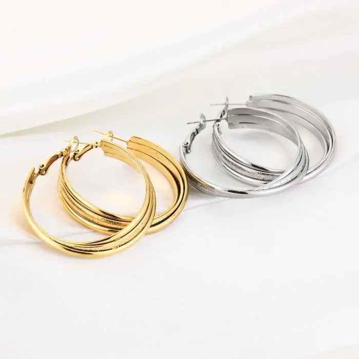 Stefanie Earrings - Gold