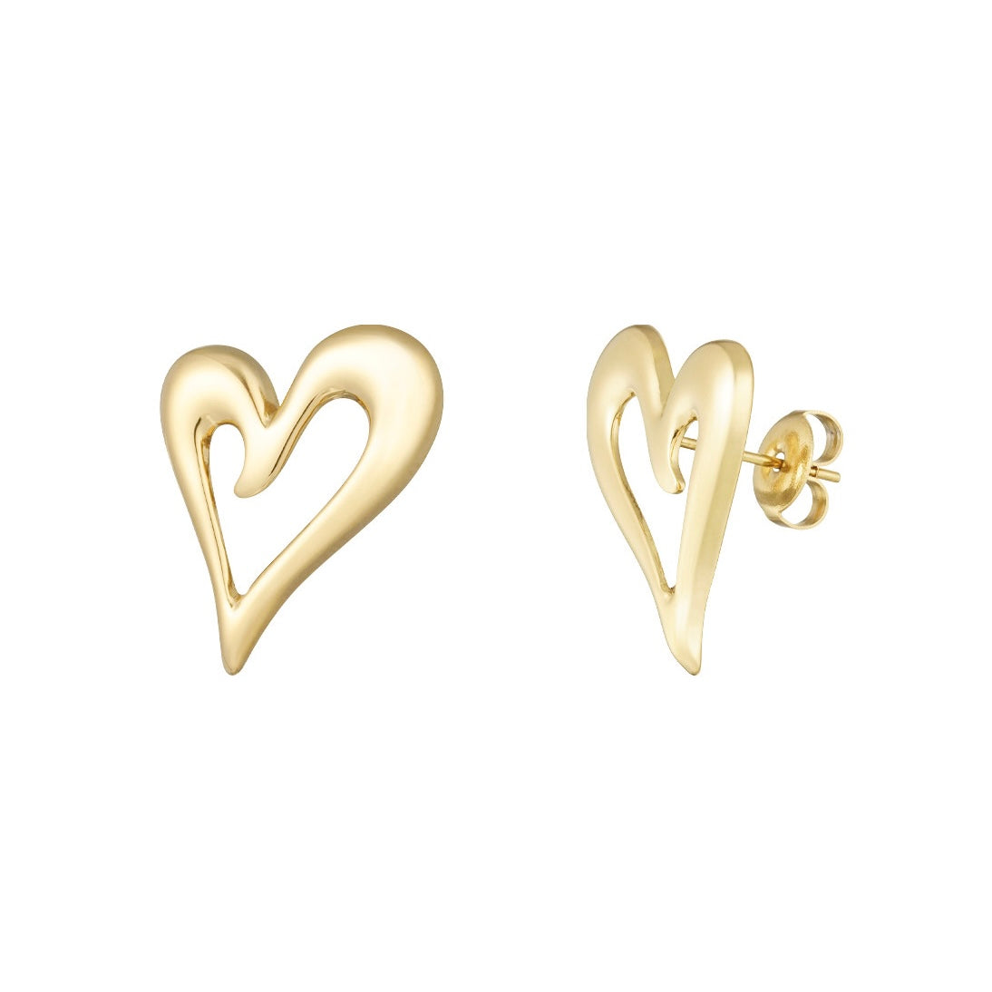 Feeling Loved Earrings - Gold