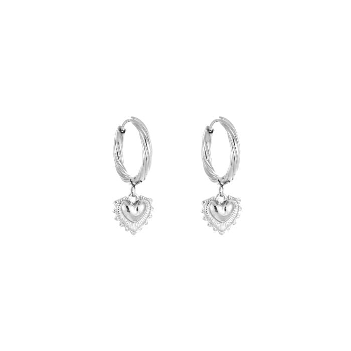 Lotte Earrings - Silver