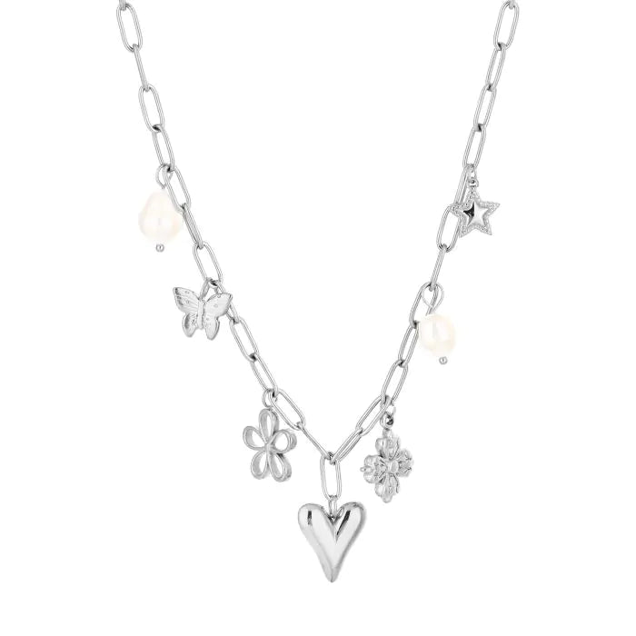 Figure Serena Necklace - Silver