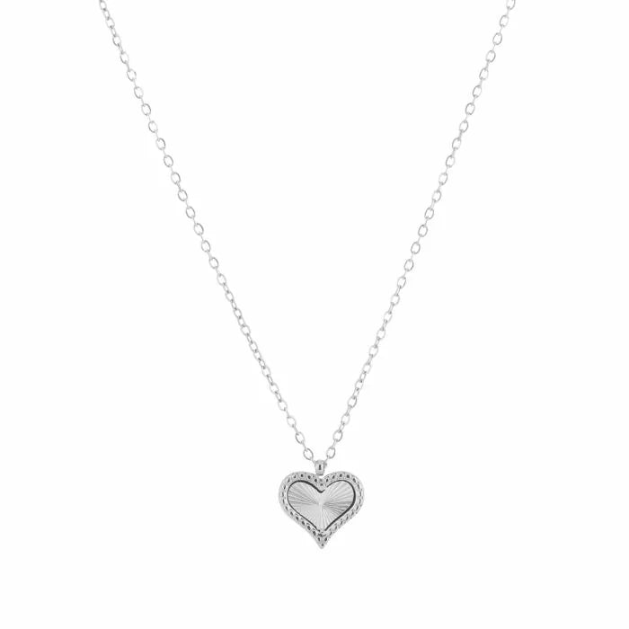 Fa Love Necklace - Silver