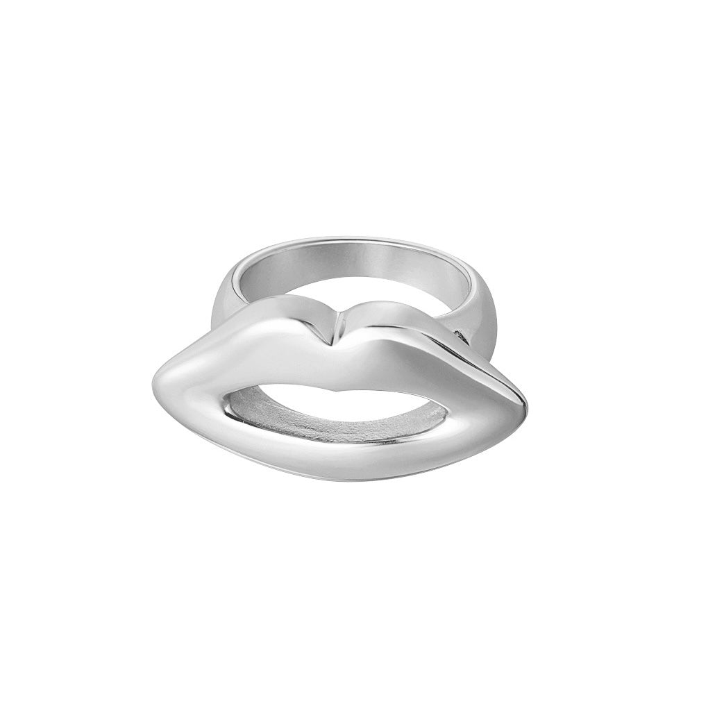 Kiss Ring - Silver - Sieradenbycelin Sieradenbycelin Sieradenbycelin