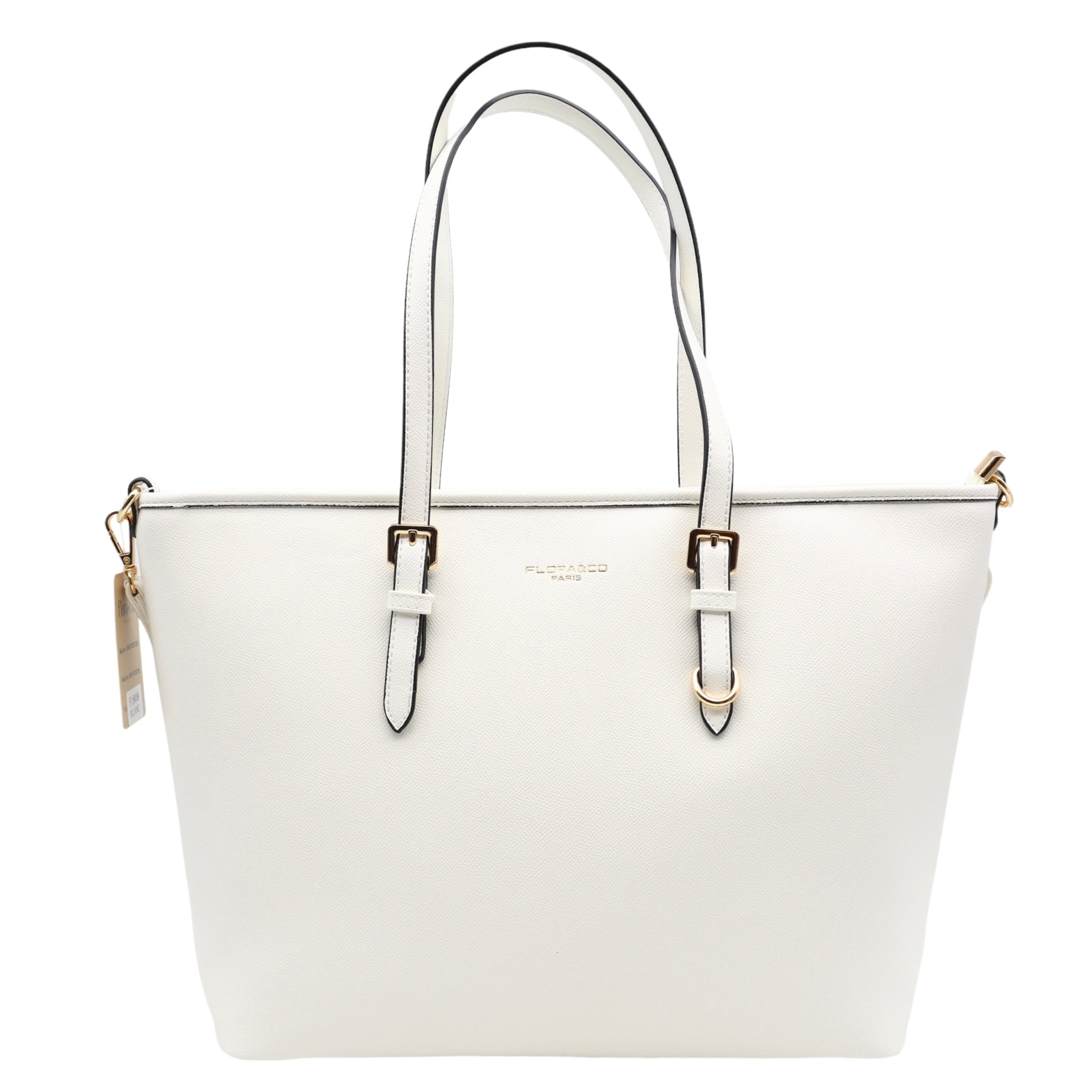 Flora & Co Shopper Tas - Wit