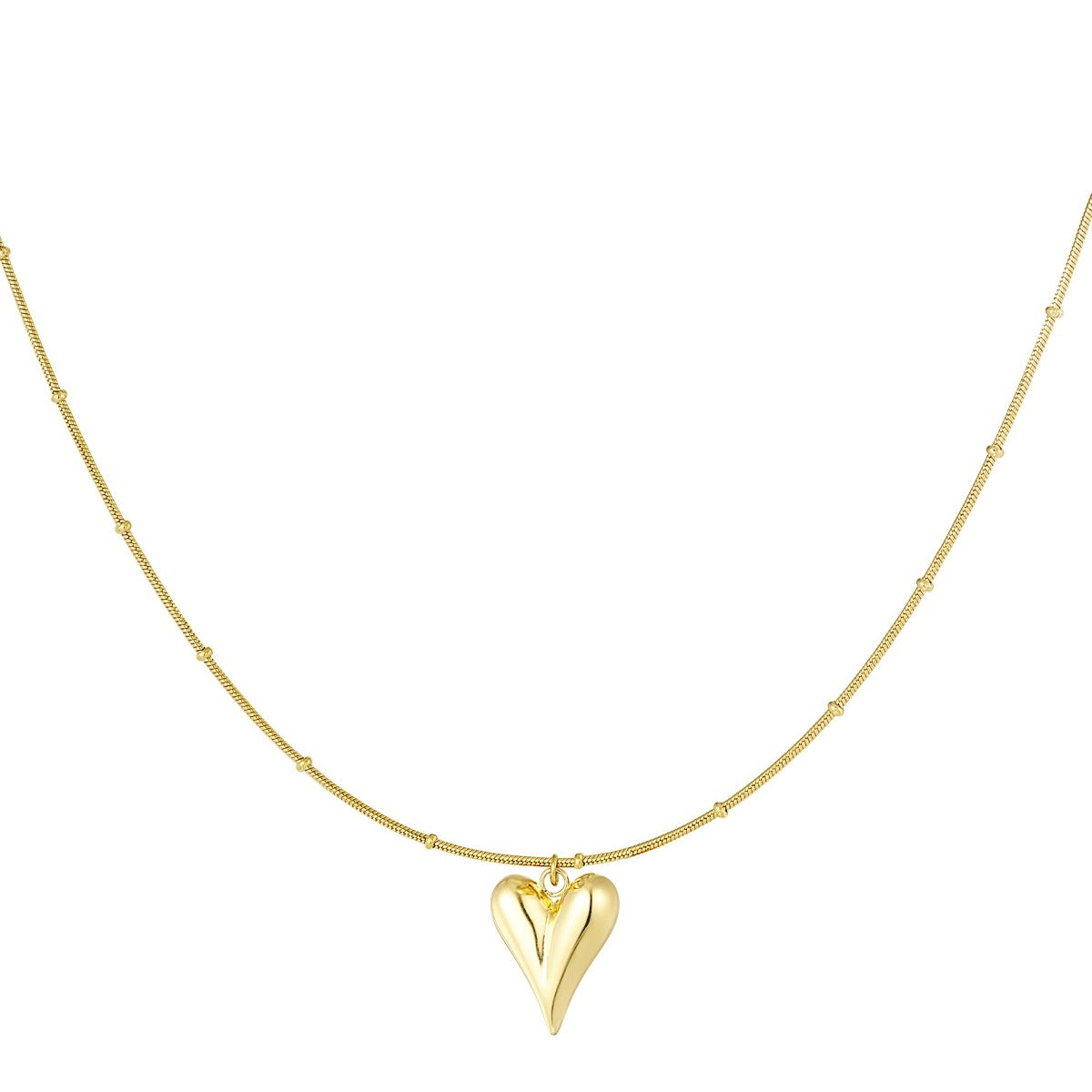 Tessa Heart Necklace - Gold