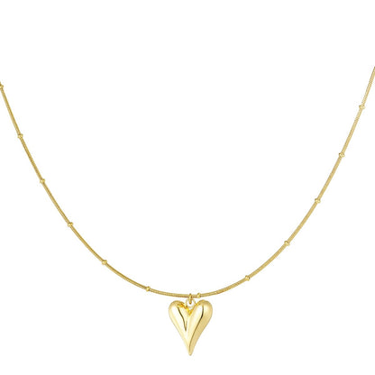 Tessa Heart Necklace - Gold