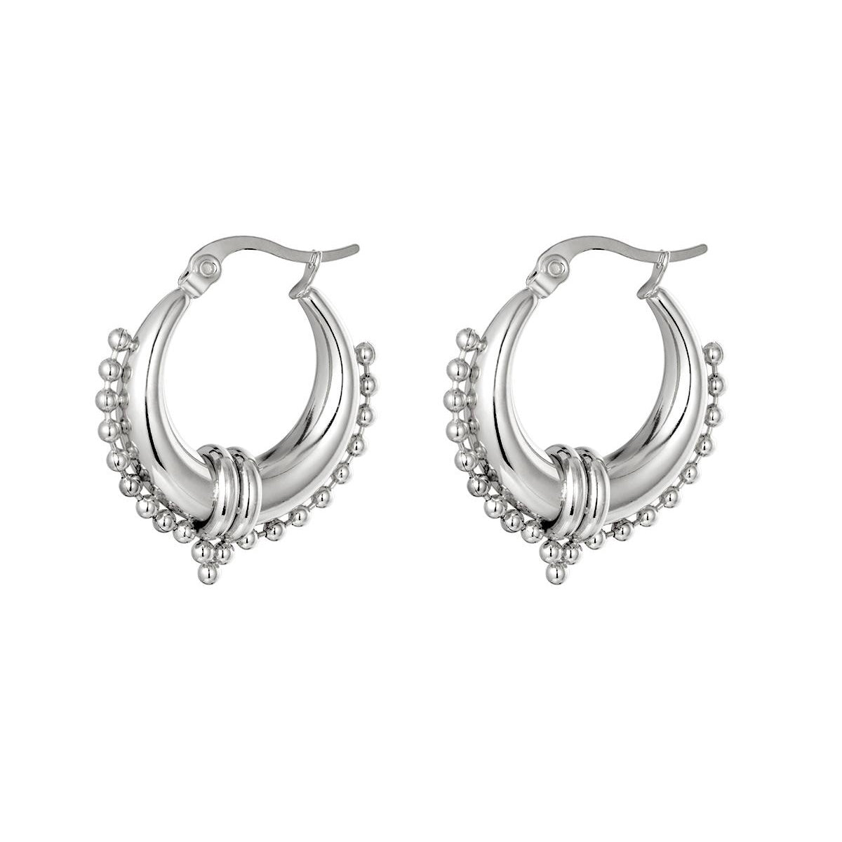 Bali Saraswiti Earrings - Silver