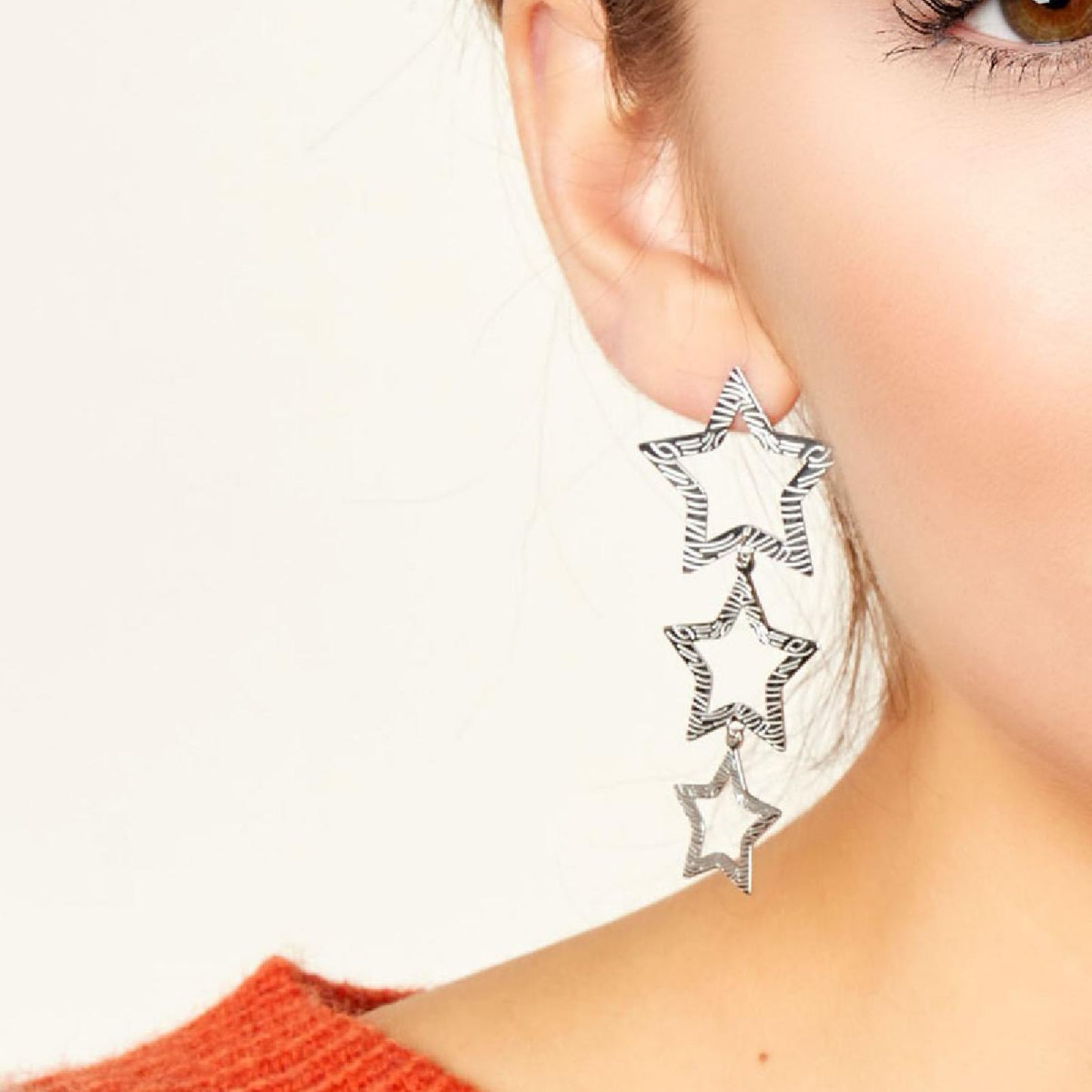Starry Party Earrings - Gold