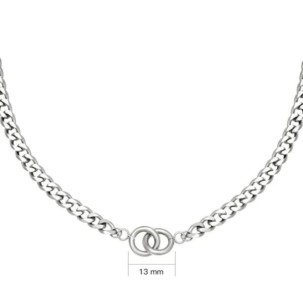 Interwined Necklace - Silver - Sieradenbycelin Sieradenbycelin Sieradenbycelin