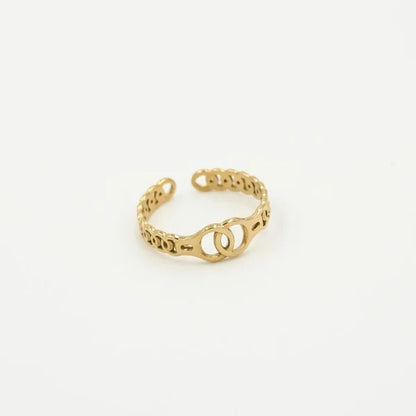 Interwined Ring - Gold