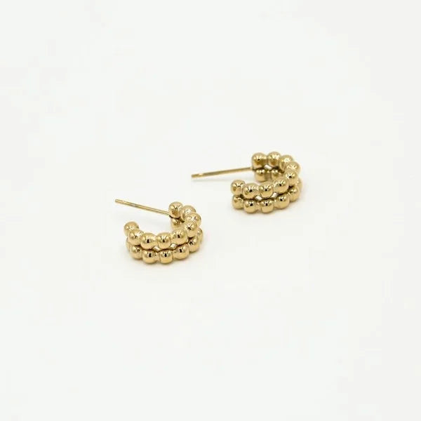 Party Point Earrings - Gold