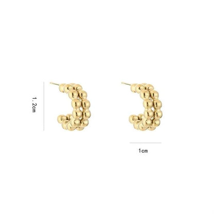 Party Point Earrings - Gold