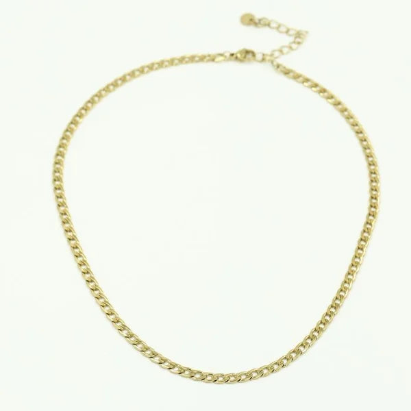 Basic Chain Necklace - Gold - Sieradenbycelin Sieradenbycelin Sieradenbycelin