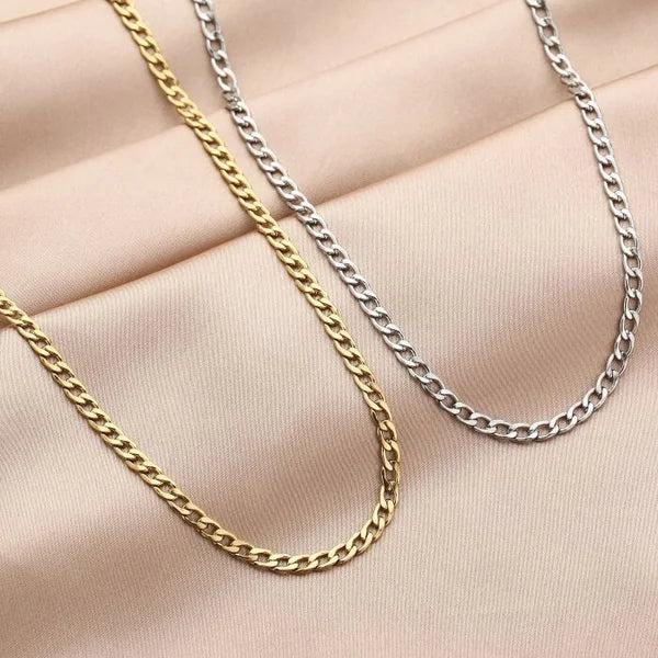 Basic Chain Necklace - Gold - Sieradenbycelin Sieradenbycelin Sieradenbycelin