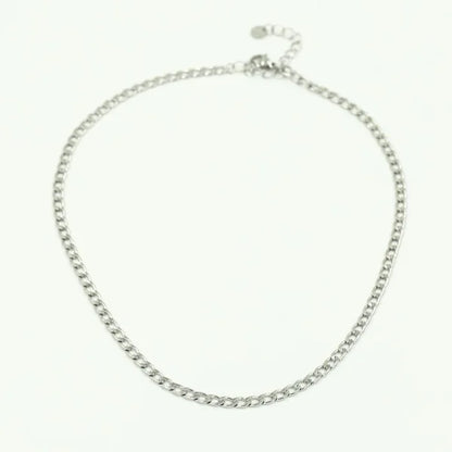Basic Chain Necklace - Silver