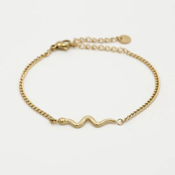 Snake Bracelet - Gold