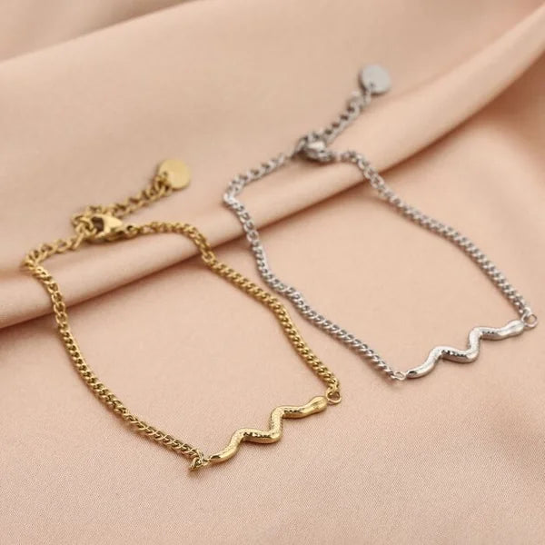 Snake Bracelet - Gold