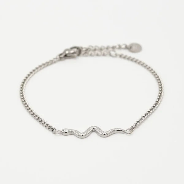 Snake Bracelet - Silver