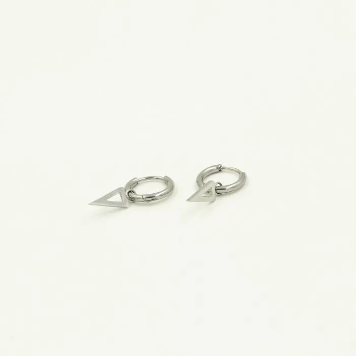 Basic Anouk Earrings - Silver - Sieradenbycelin Sieradenbycelin Sieradenbycelin