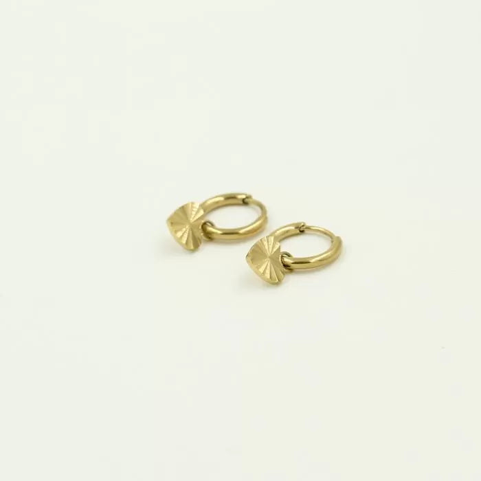 Basic Rox Earrings - Gold - Sieradenbycelin Sieradenbycelin Sieradenbycelin