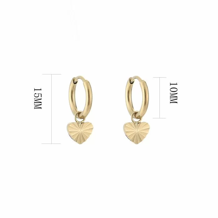 Basic Rox Earrings - Gold - Sieradenbycelin Sieradenbycelin Sieradenbycelin