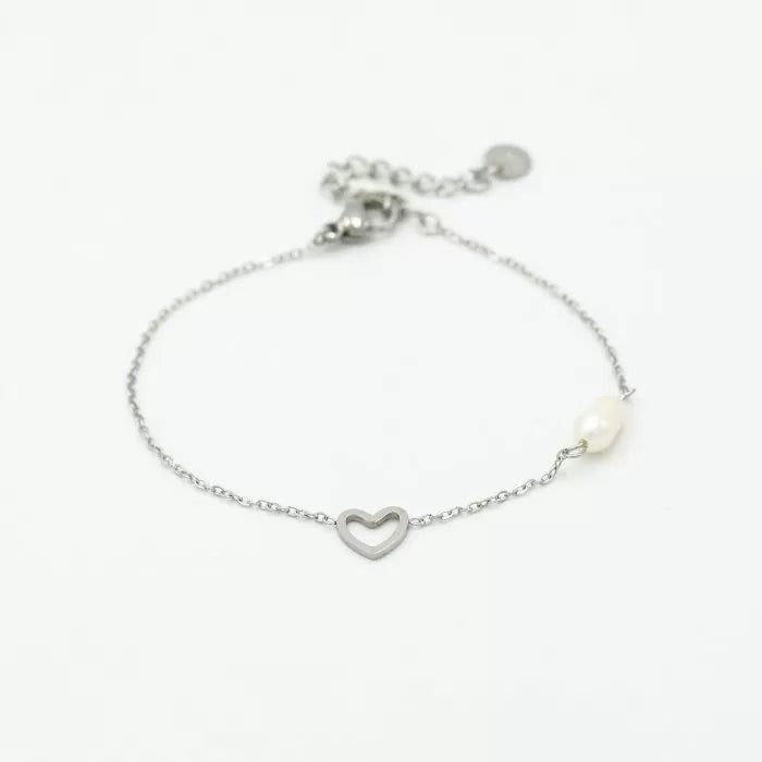 Love Parel Bracelet - Silver - Sieradenbycelin Sieradenbycelin Sieradenbycelin