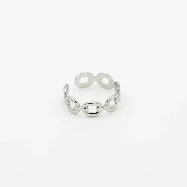 Regular Chain Ring - Silver