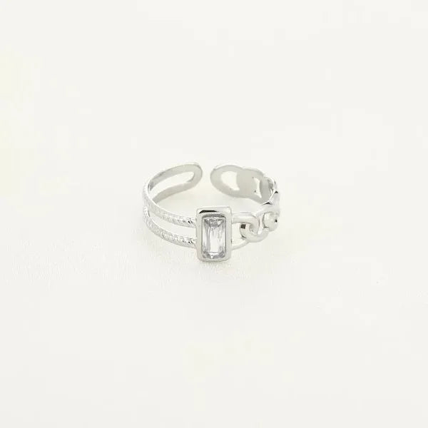 Statement Ring - Silver