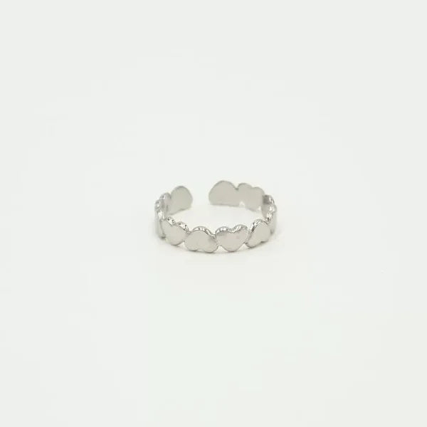 Fall in Love Ring - Silver