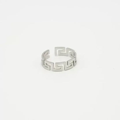 Pattern Ring - Silver