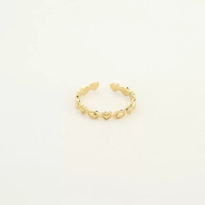 Basic Figure Ring - Gold