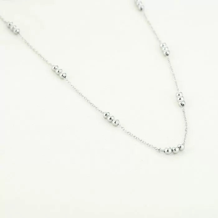 Dots Necklace - Silver - Sieradenbycelin Sieradenbycelin Sieradenbycelin