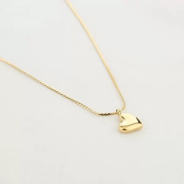 Julia Heart Necklace - Gold - Sieradenbycelin Sieradenbycelin Sieradenbycelin