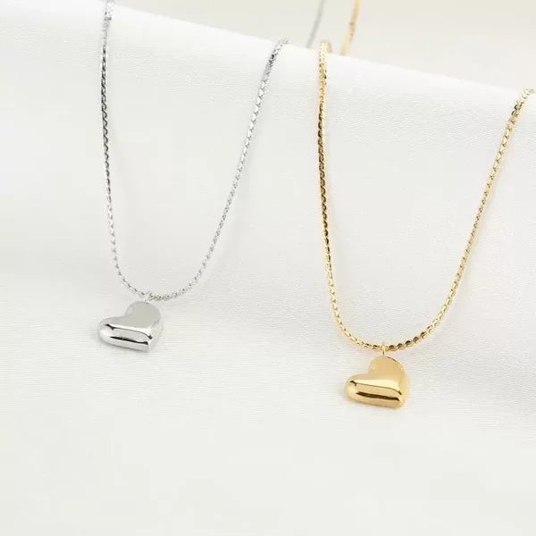 Julia Heart Necklace - Gold - Sieradenbycelin Sieradenbycelin Sieradenbycelin