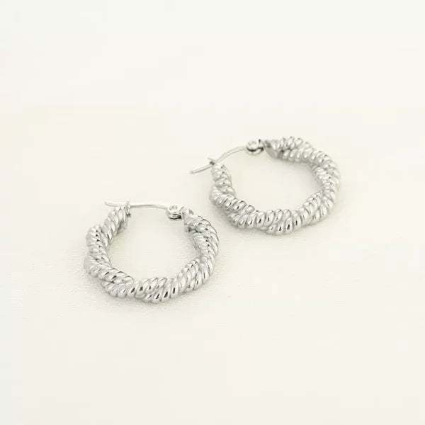 Nadine Earrings - Silver