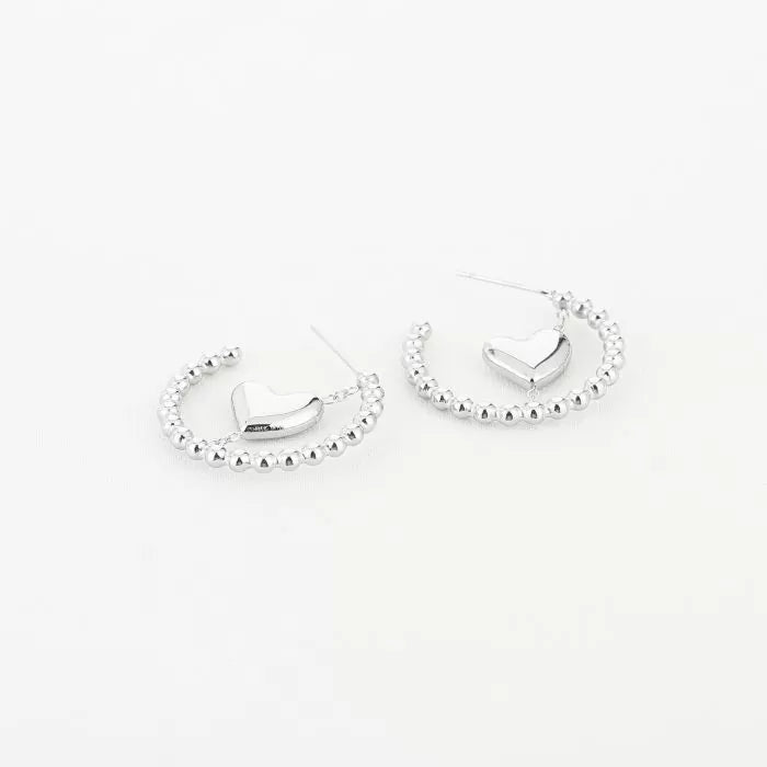 Veerle Earrings - Silver